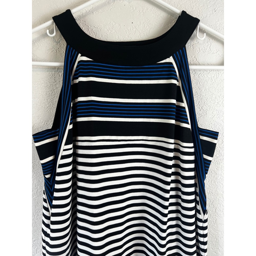 J.Jill Wearever Collection Striped Shift Dress Size XS Midi Striped - Picture 3 of 11